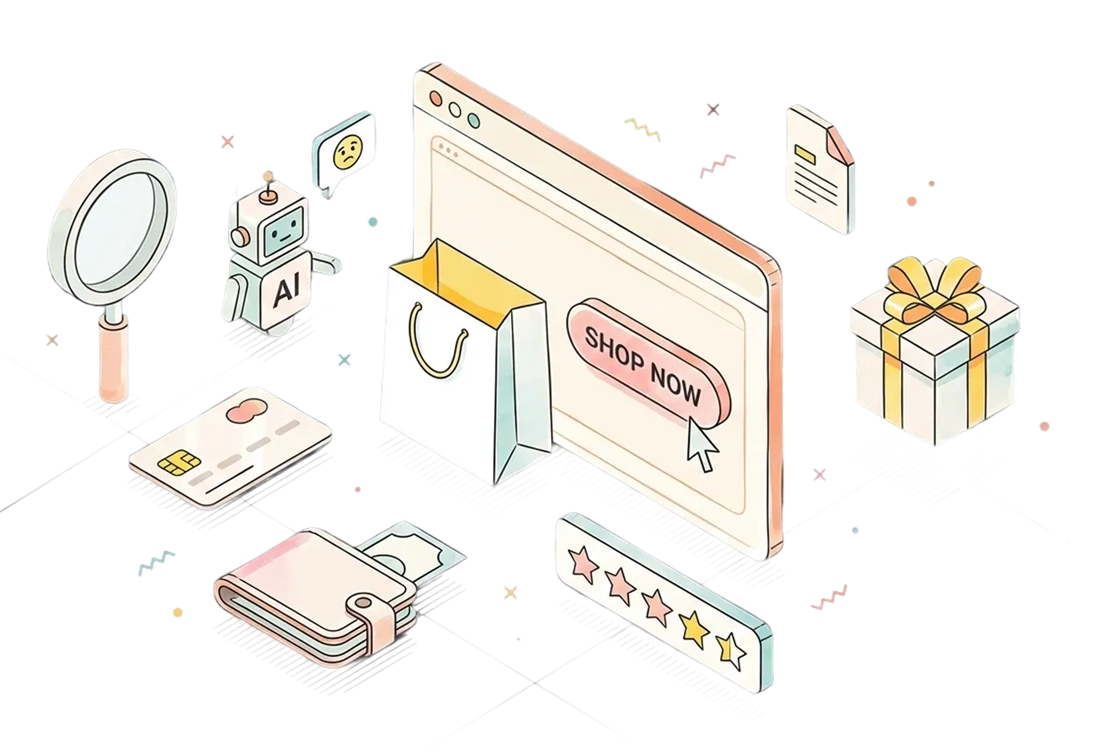 AI optimization illustration